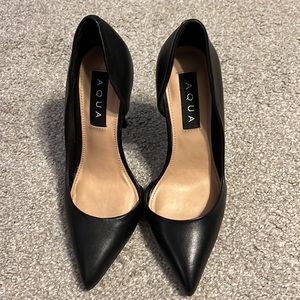 Aqua Dion Half d’Orsay Heels